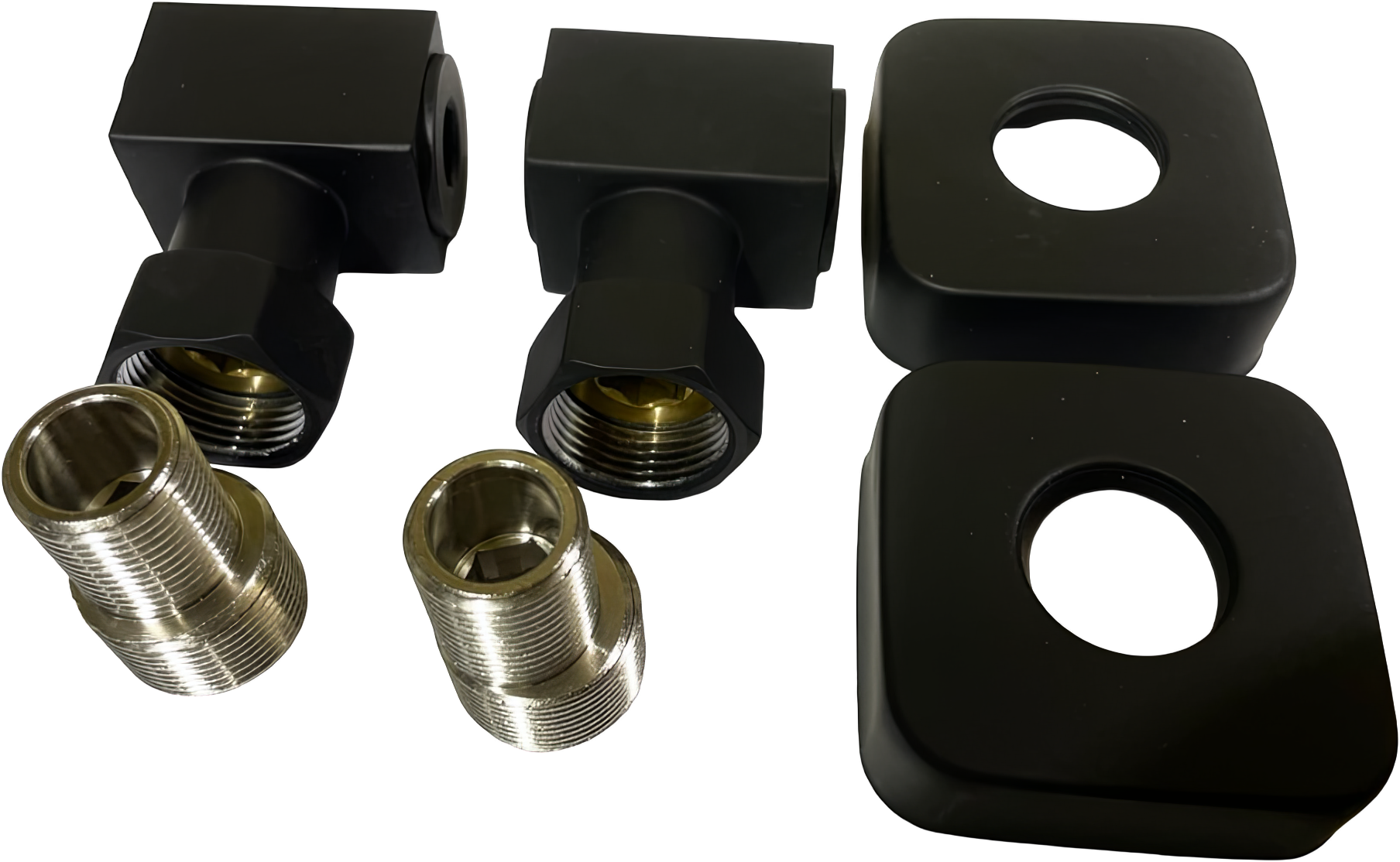 

Монтажный набор Двин 4657763846916 К3 квадратный, черный матовый