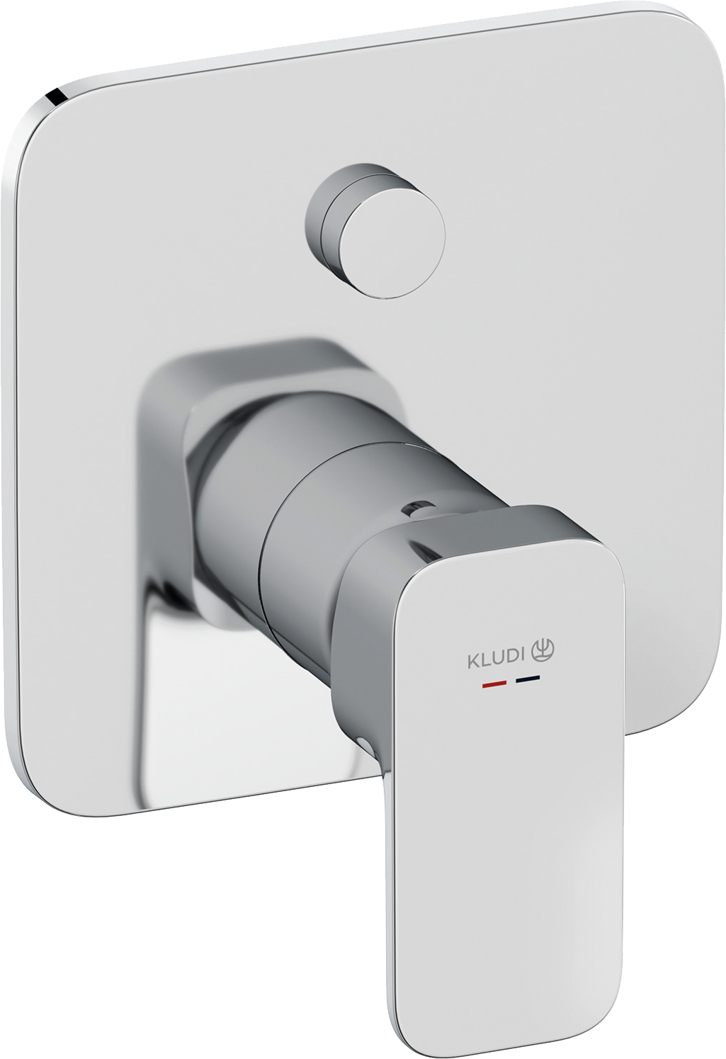 Встраиваемый смеситель для душа и ванны Kludi Renon 427590575 хром 19493₽