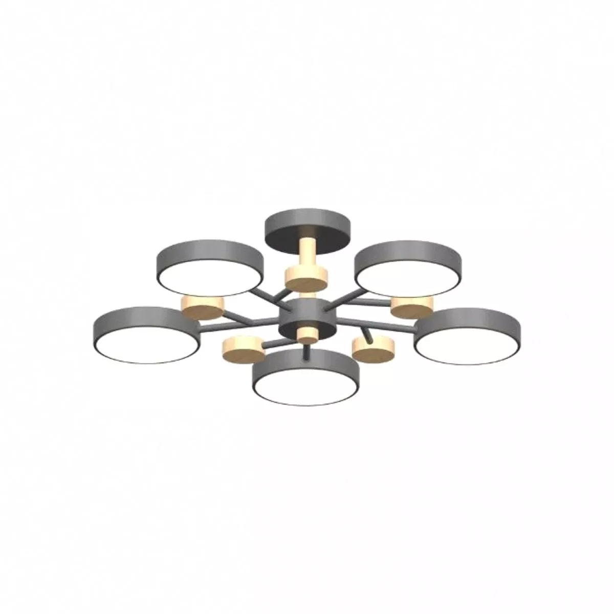 

Люстра на штанге LED4U L3204-620 GR