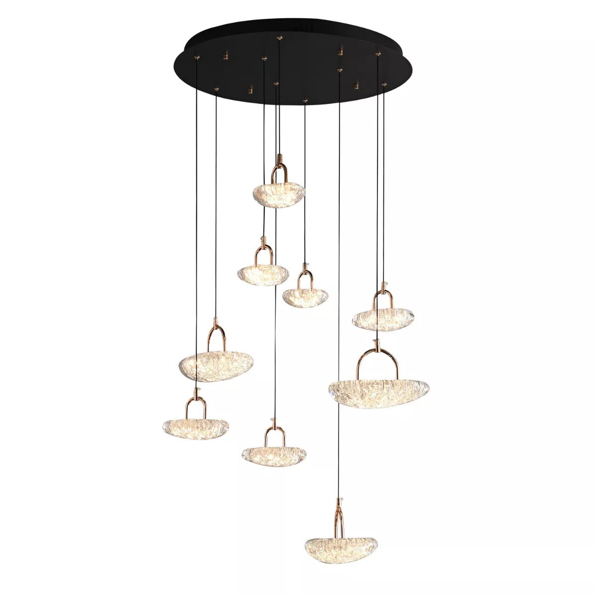 

Каскадная люстра Delight Collection MT9125-9H french gold