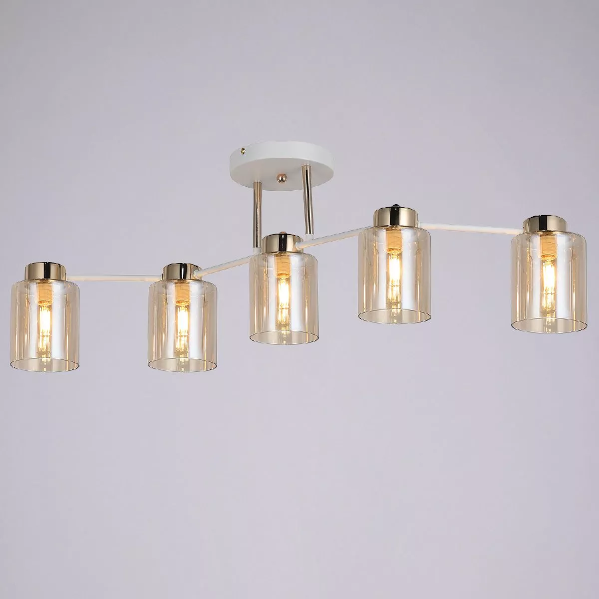 

Потолочная люстра Illumico IL6111-5COU-79 WH GD Qui