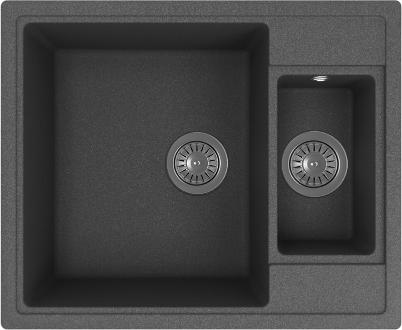 

Мойка кухонная Florentina Липси 620К черная