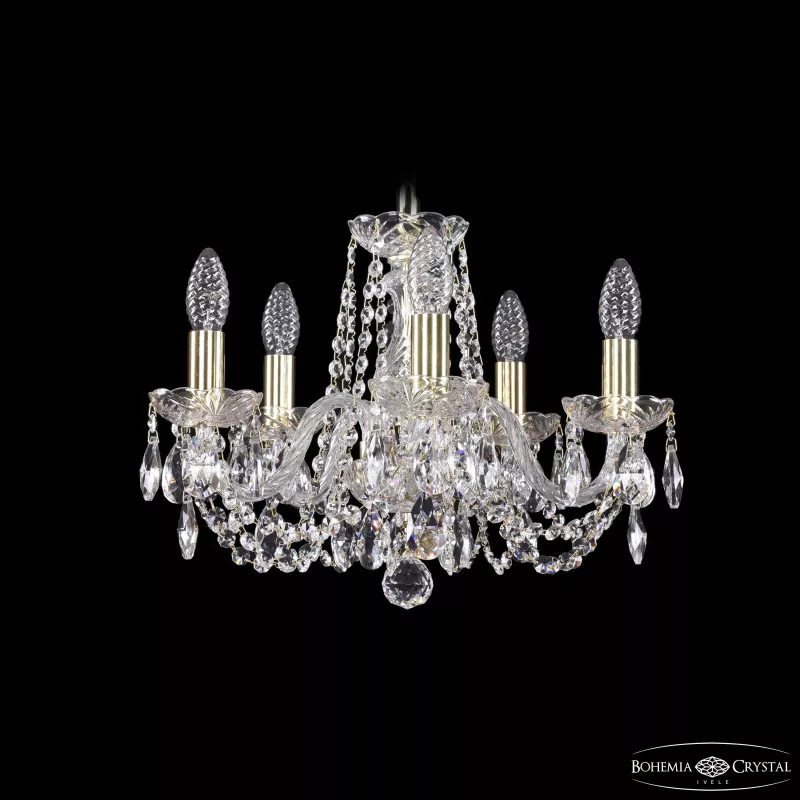 

Подвесная люстра Bohemia Ivele Crystal 1402/5/141 G