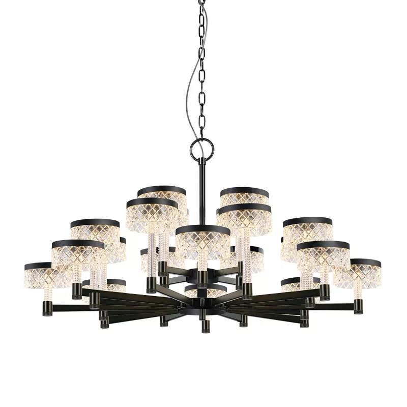 

Подвесная люстра Delight Collection MD21020075 MD21020075-20A matt black