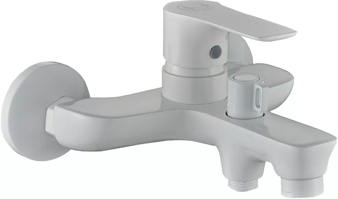 

Смеситель для ванны с душем Orange Aristo M19-100w белый