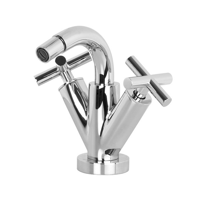 

Смеситель для биде, Fima Carlo Frattini, Maxima, тип открывания воды-вентильный, отверстия для монтажа-1, высота, мм-165, вынос излива, мм-107, излив-поворотн