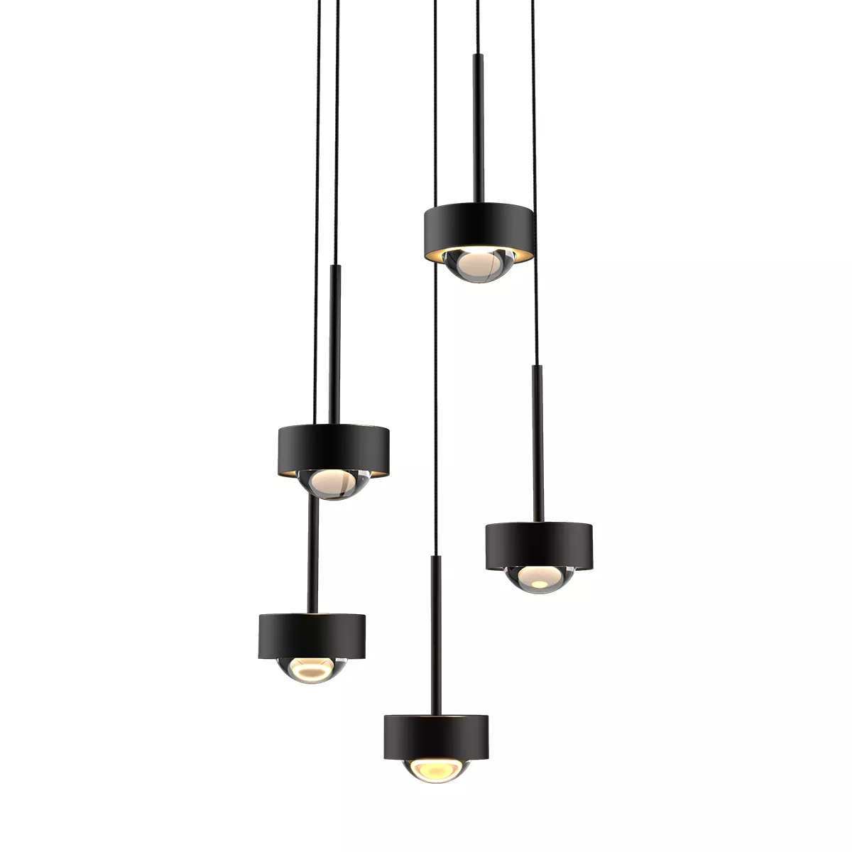

Каскадная люстра Delight Collection MD2826-5A black