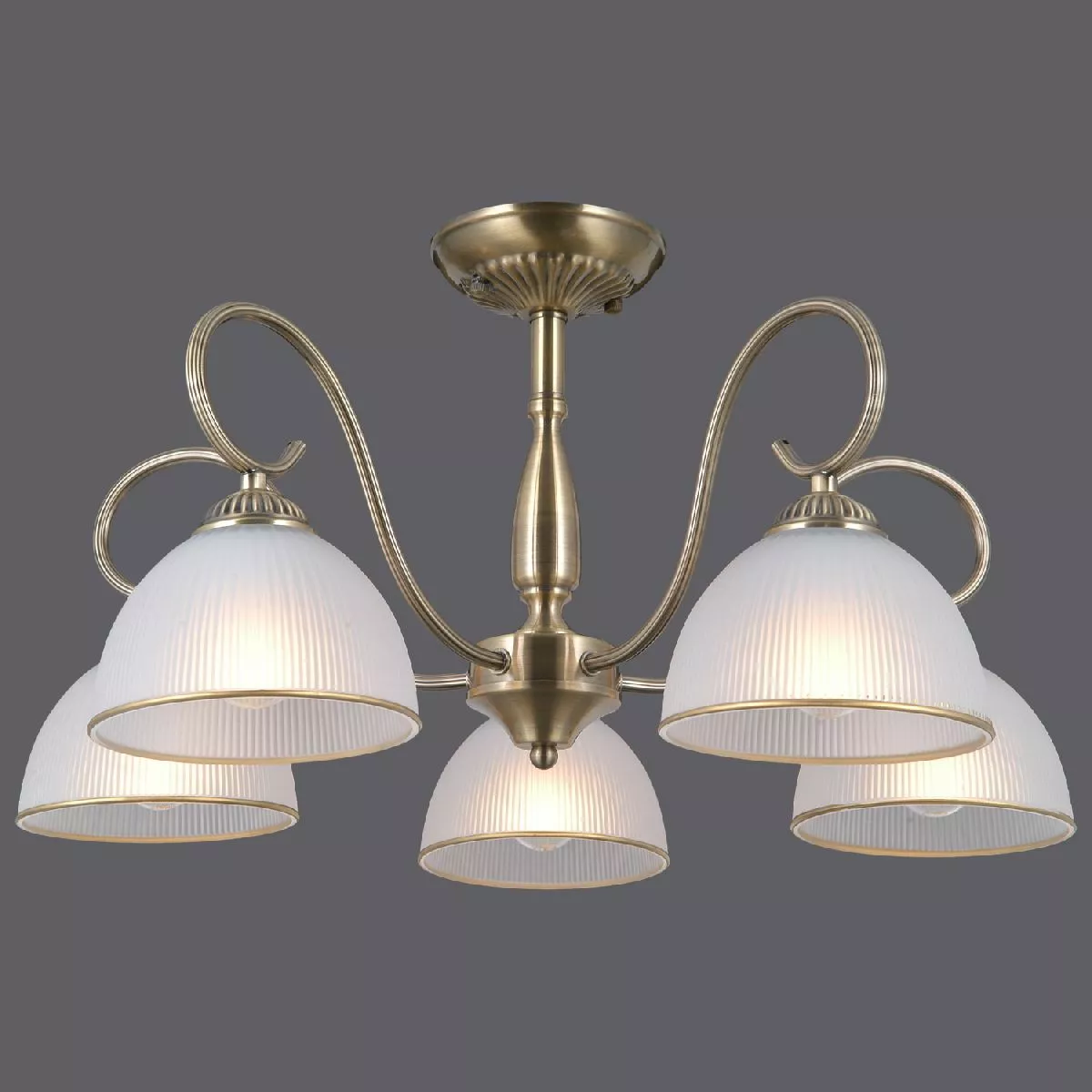 

Люстра на штанге Illumico IL0621-5CSQ-24 AB CAPELLA