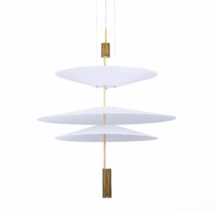 

Подвесной светильник Delight Collection 9221P/3 gold/white