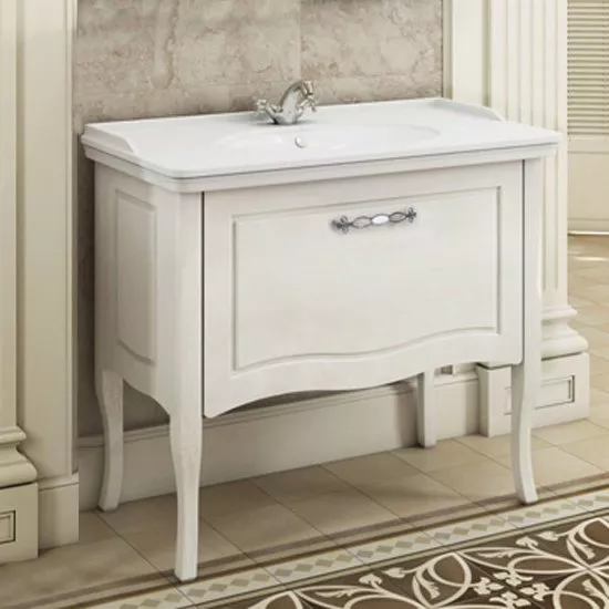 

Тумба с раковиной Comforty Павия 100, Белый