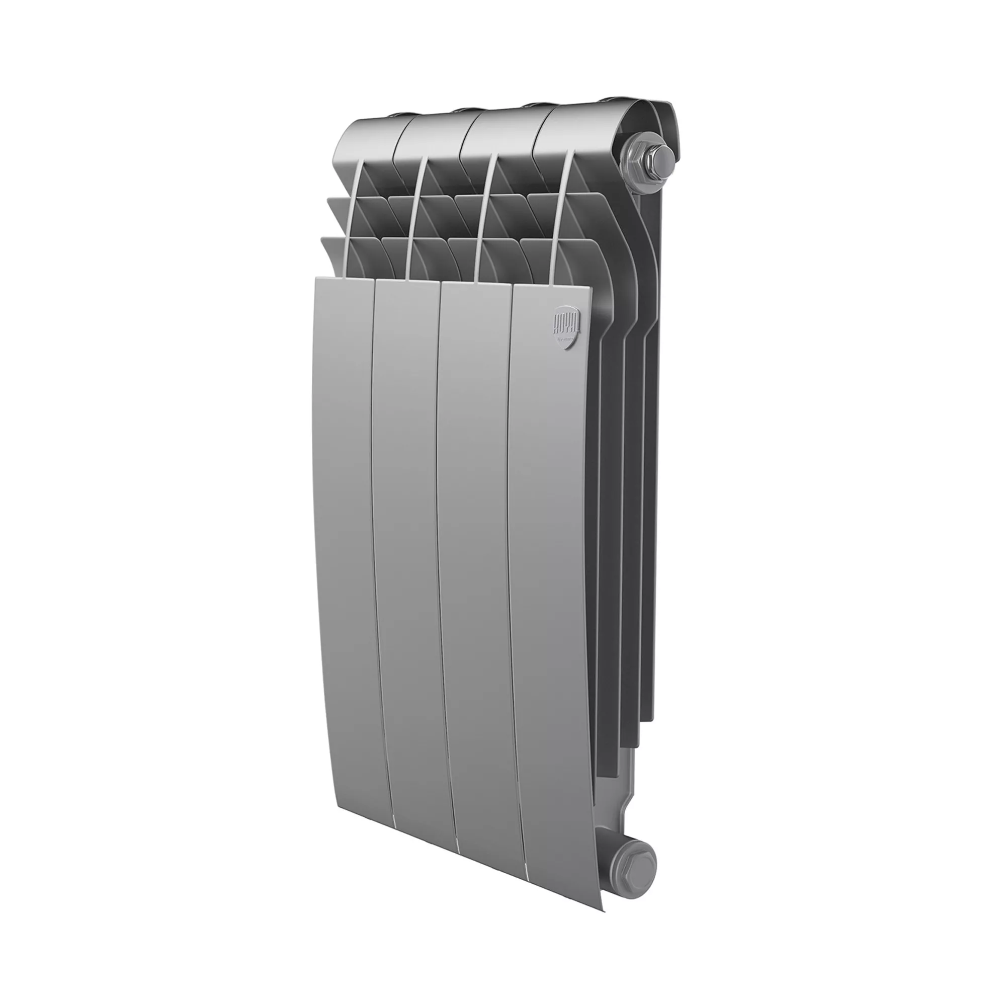 

Радиатор биметаллический Royal Thermo BILINER B 500 Серебристый - 4 секц.