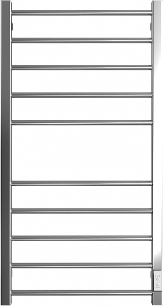 Полотенцесушитель электрический Двин S plaza neo 10050 100x55 см подключение справа слева полированный хром лесенка 20679₽