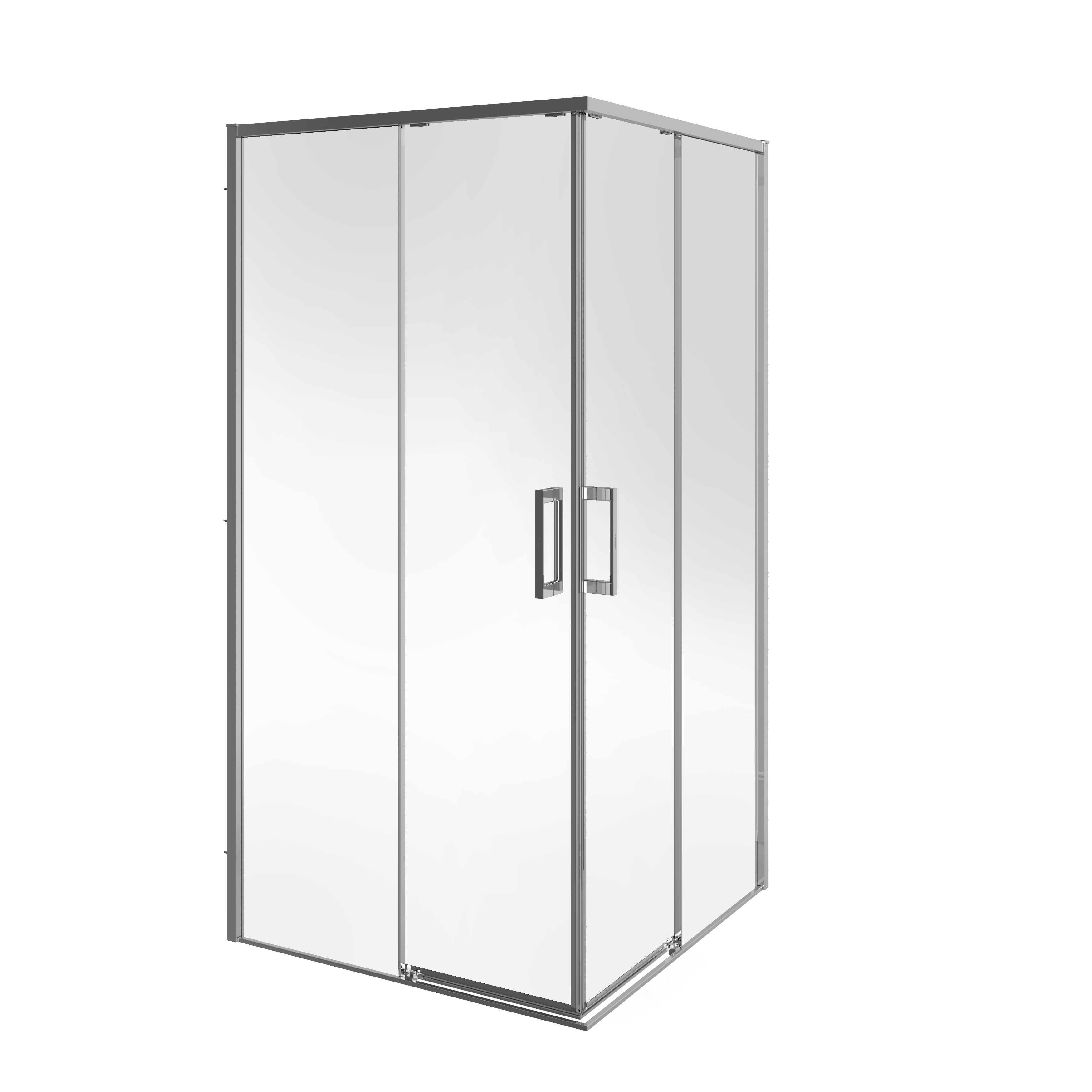 

Душевой уголок KERAMA MARAZZI Lindo 100х100 см, профиль глянцевый хром, стекло прозрачное