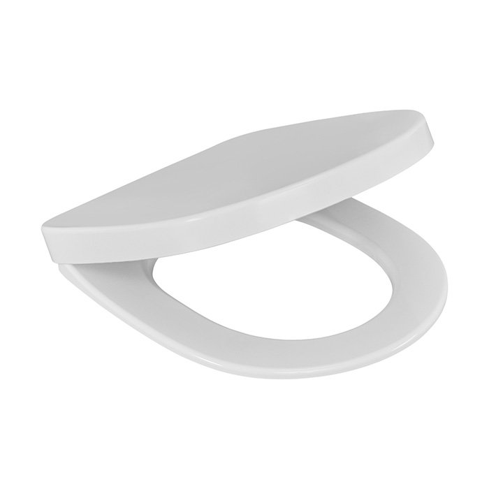 

DEBBA ROUND Сиденье с крышкой к унитазу дюропласт, микролифт