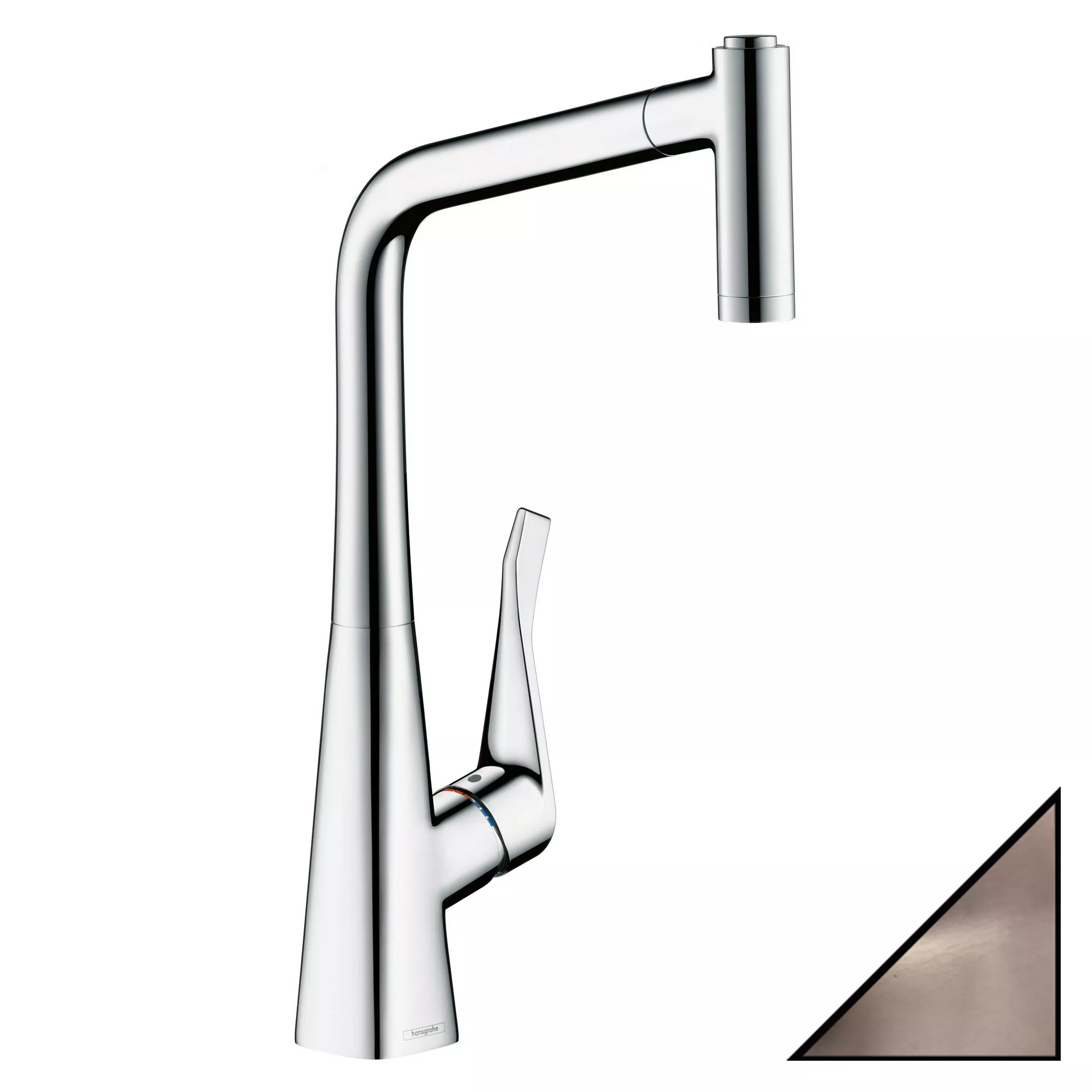 

Смеситель Hansgrohe Metris 14820800 для кухонной мойки
