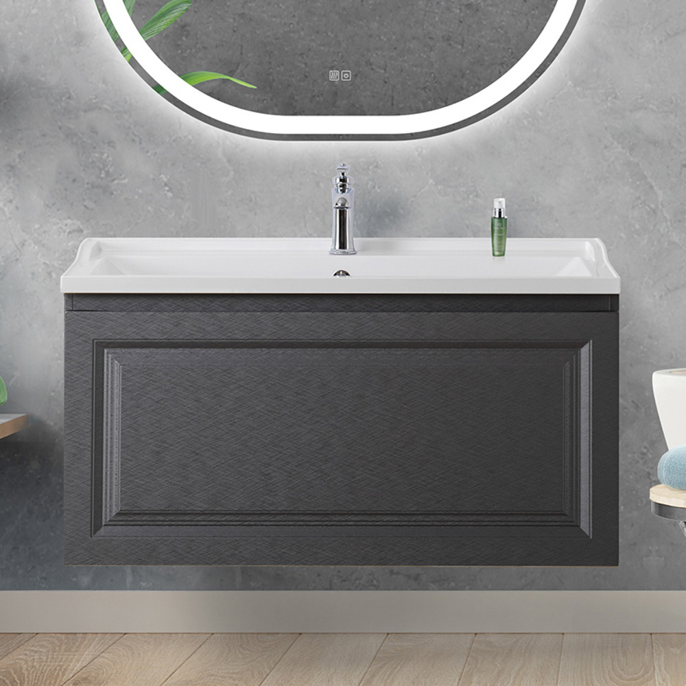 

Тумба под раковину без столешницы Cezares Giubileo 100 1 внутренний ящик, титан