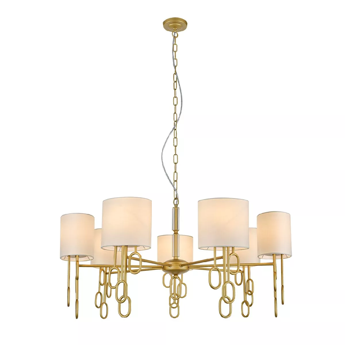 

Подвесная люстра Indigo Amali 13026/7P Gold V000480