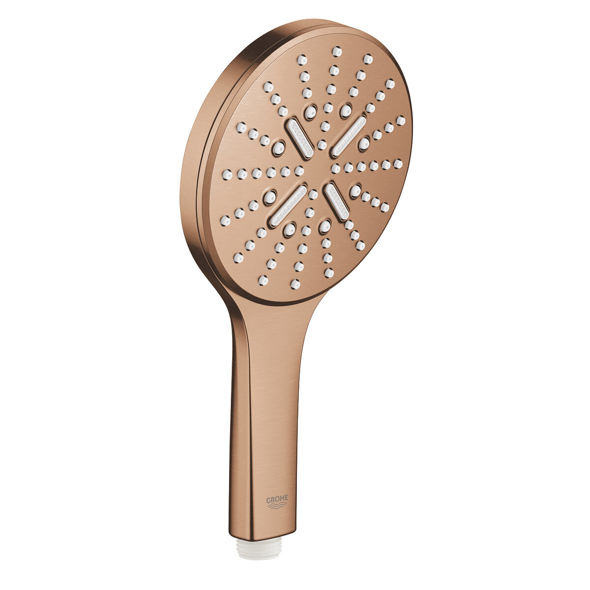 Ручной душ GROHE Rainshower SmartActive 130, 3 режима, теплый закат матовый (26574DL0)