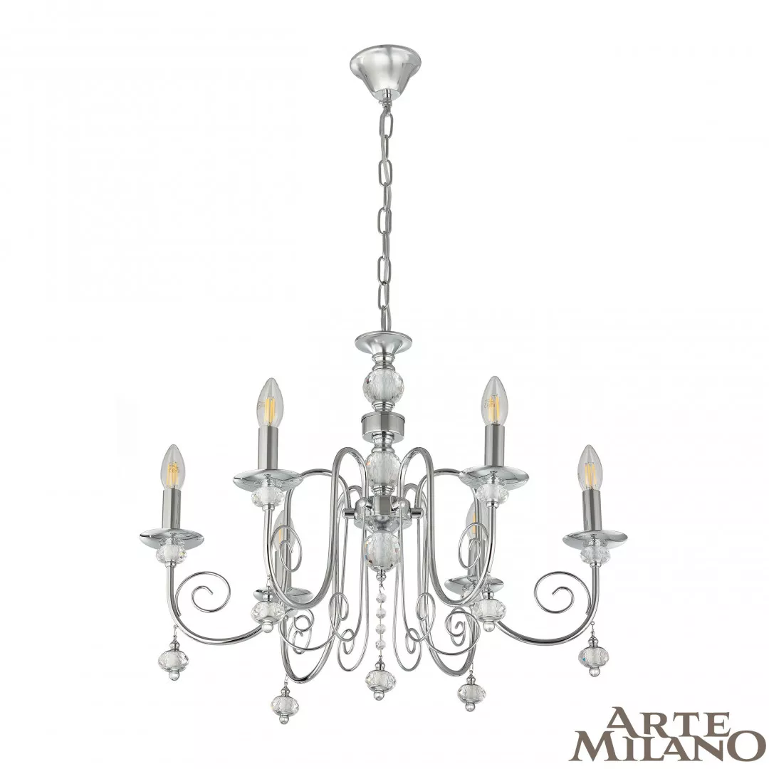 

Подвесная люстра Arte Milano 346109/6 CR