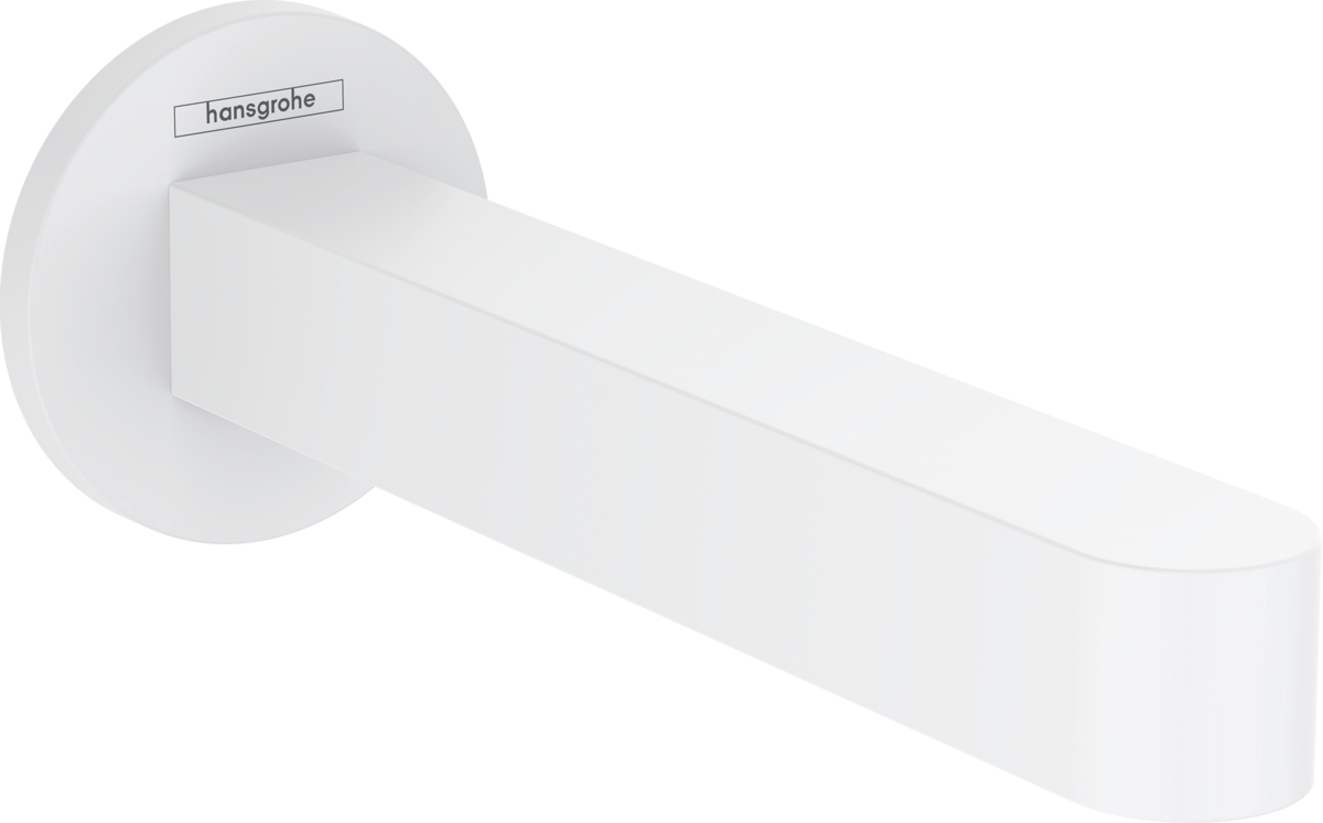  Излив для ванны Hansgrohe Finoris белый матовый