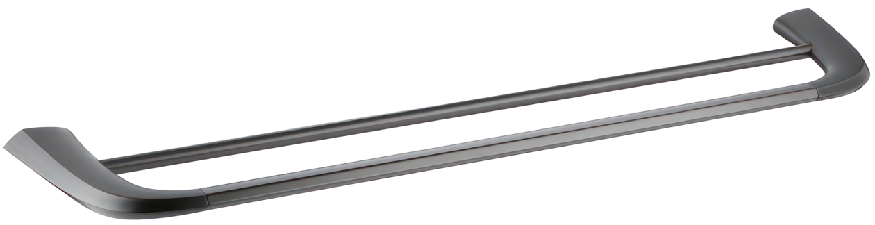 

Полотенцедержатель Cezares Liner THD-60-GM двойной, оружейная сталь