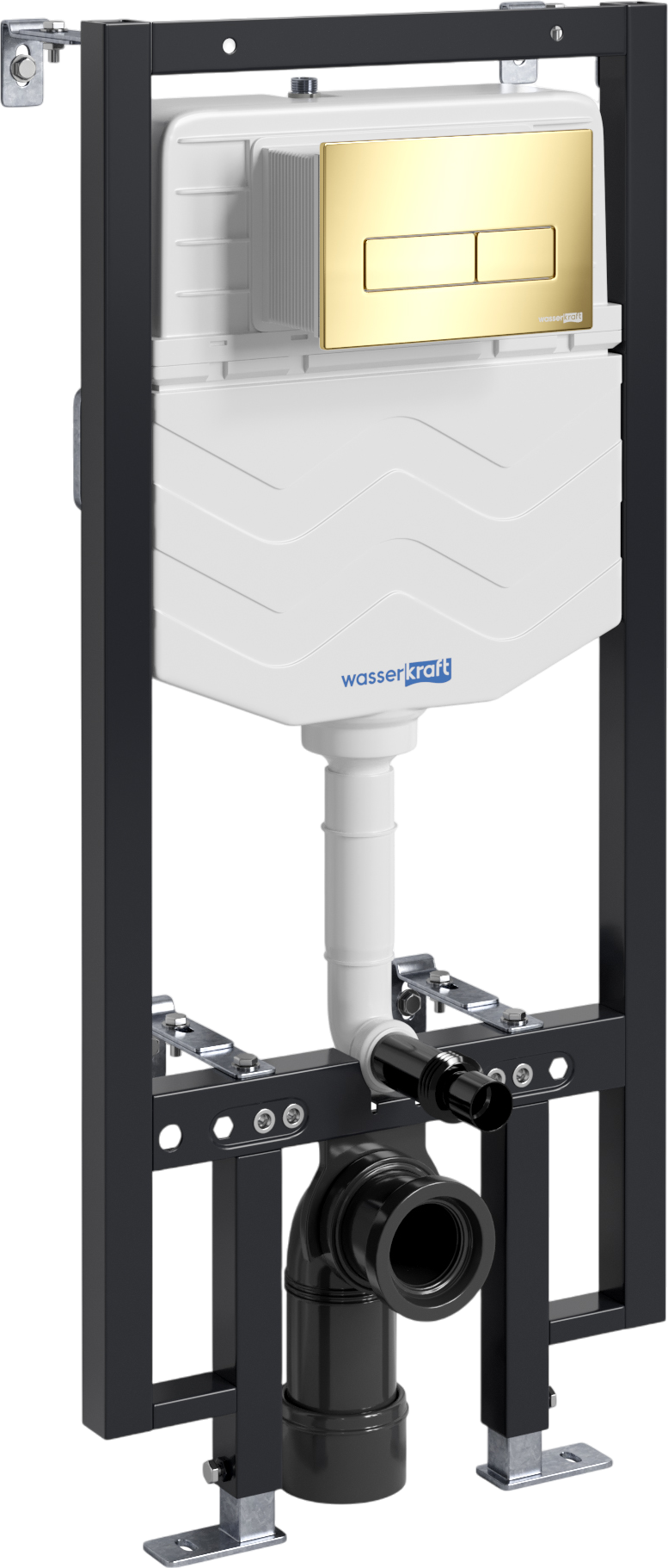 

Система инсталляции для унитазов Wasserkraft Vils 56TLT.010.ME.PG03 с кнопкой смыва золото