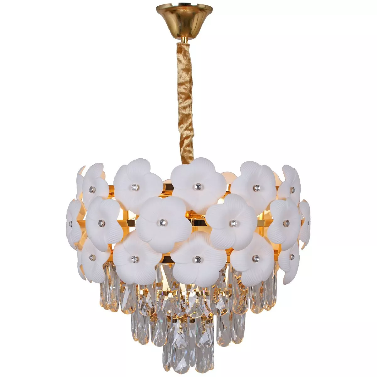 

Подвесная люстра Illumico IL8139-5РLY-39 GD WT