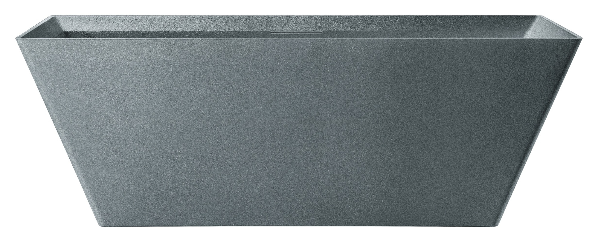 Ванна из искусственного камня AltroBagno Francesca 090102 170x75 см отдельностоящая на ножках с донным клапаном с подголовником 223070₽