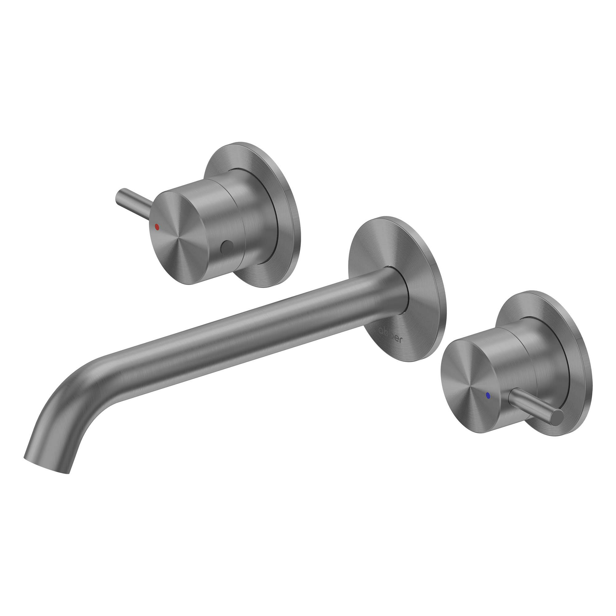 Смеситель для раковины Abber Wasser Kreis 316 AF81123BGG-L С ВНУТРЕННЕЙ ЧАСТЬЮ оружейная брашированная сталь 31500₽