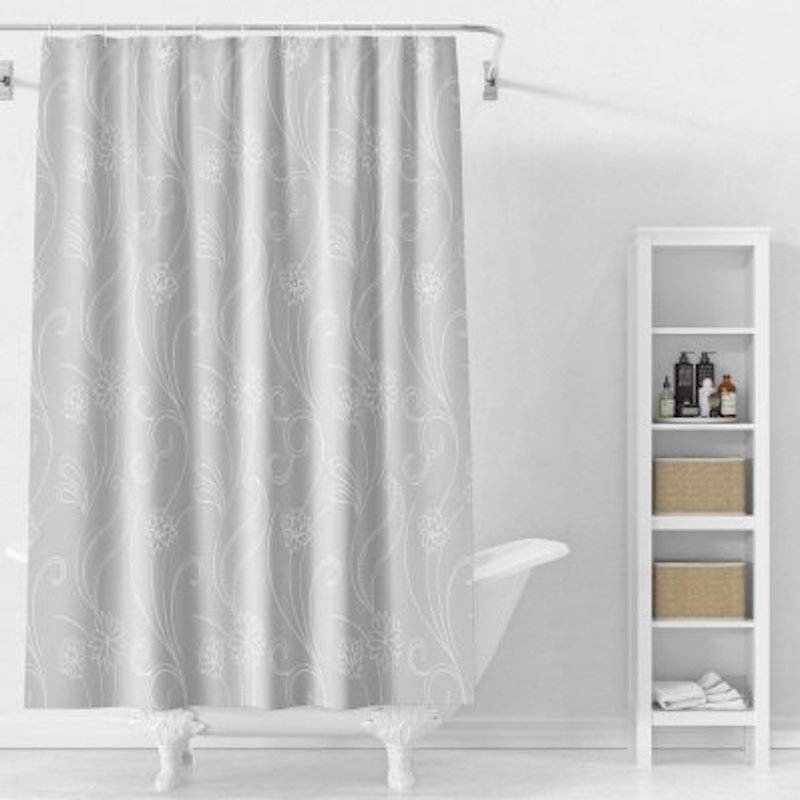 Штора для ванной комнаты Splenka S3811805 серый 528₽