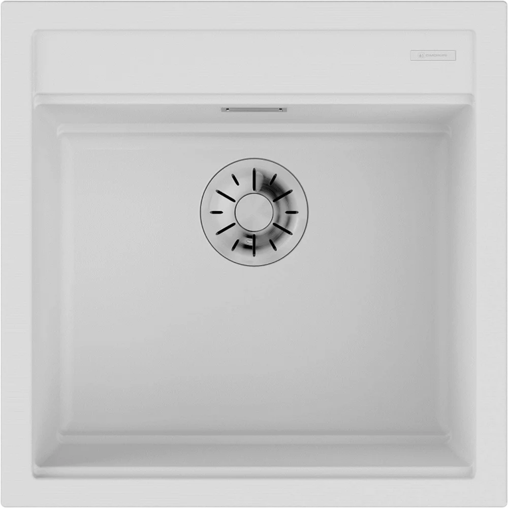 

Мойка кухонная Omoikiri Kitagawa Artceramic 51х51 белый матовый
