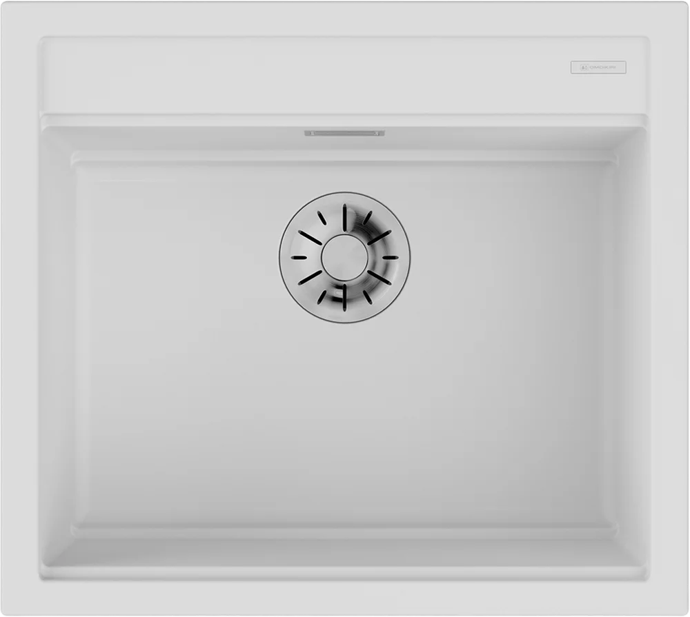 

Мойка кухонная Omoikiri Yamakawa Artceramic 57х51 белый матовый