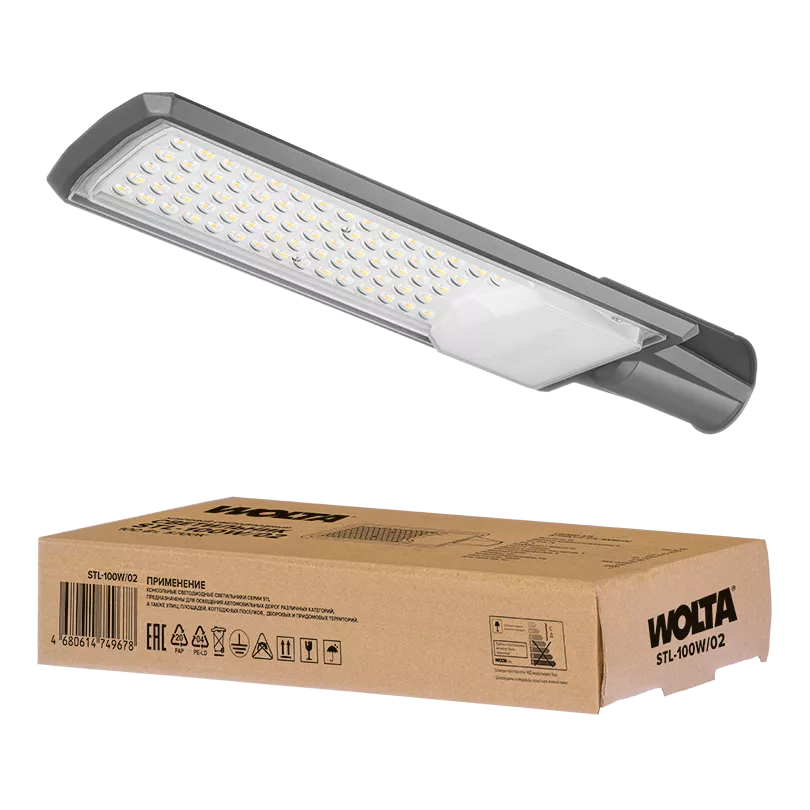 

Уличный консольный светильник WOLTA STL-100W/02