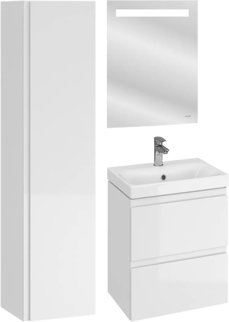 

Тумба с раковиной Cersanit Moduo slim 50