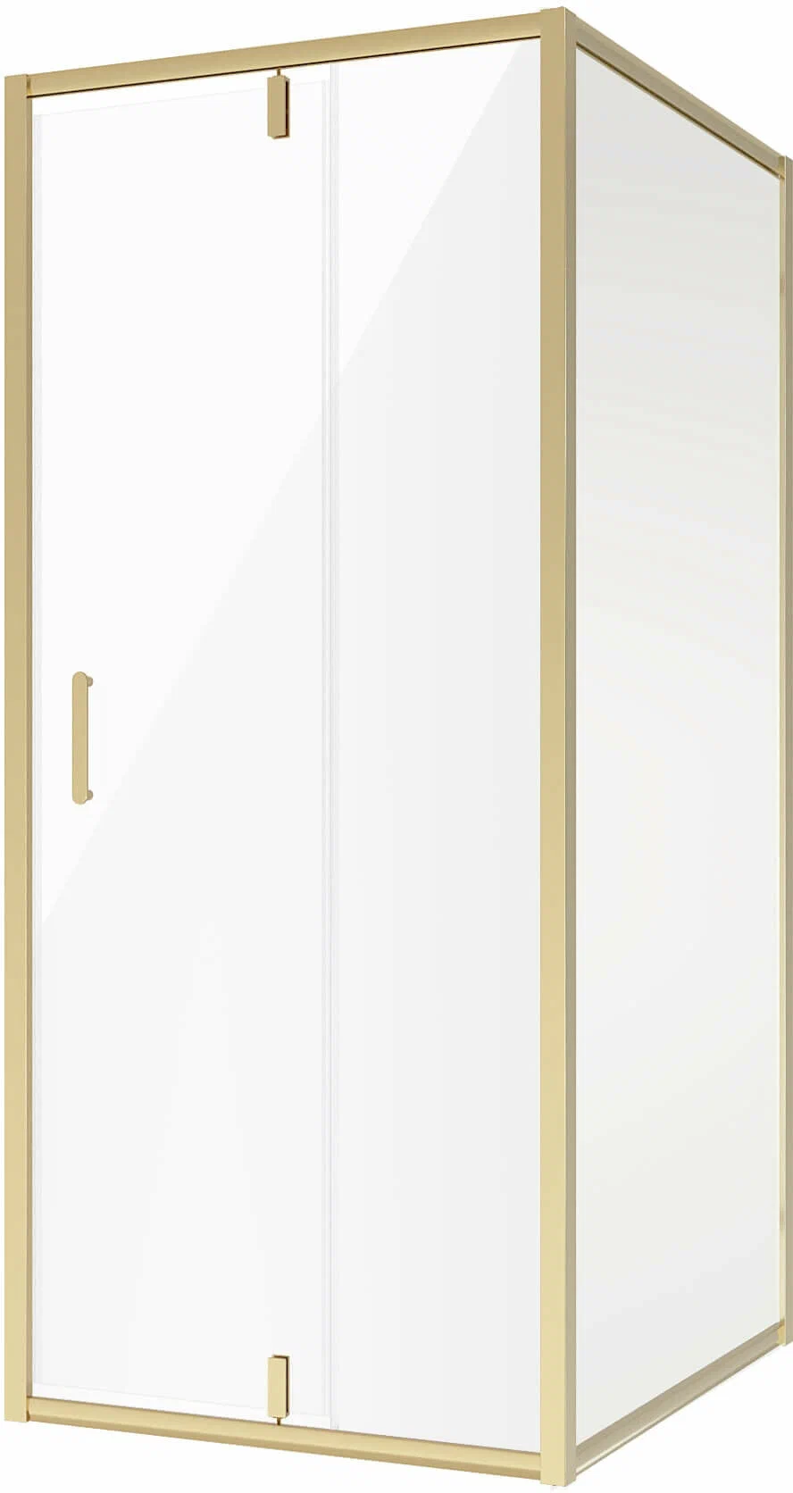 

Душевой уголок Niagara Nova 100х100 профиль золото стекло прозрачное