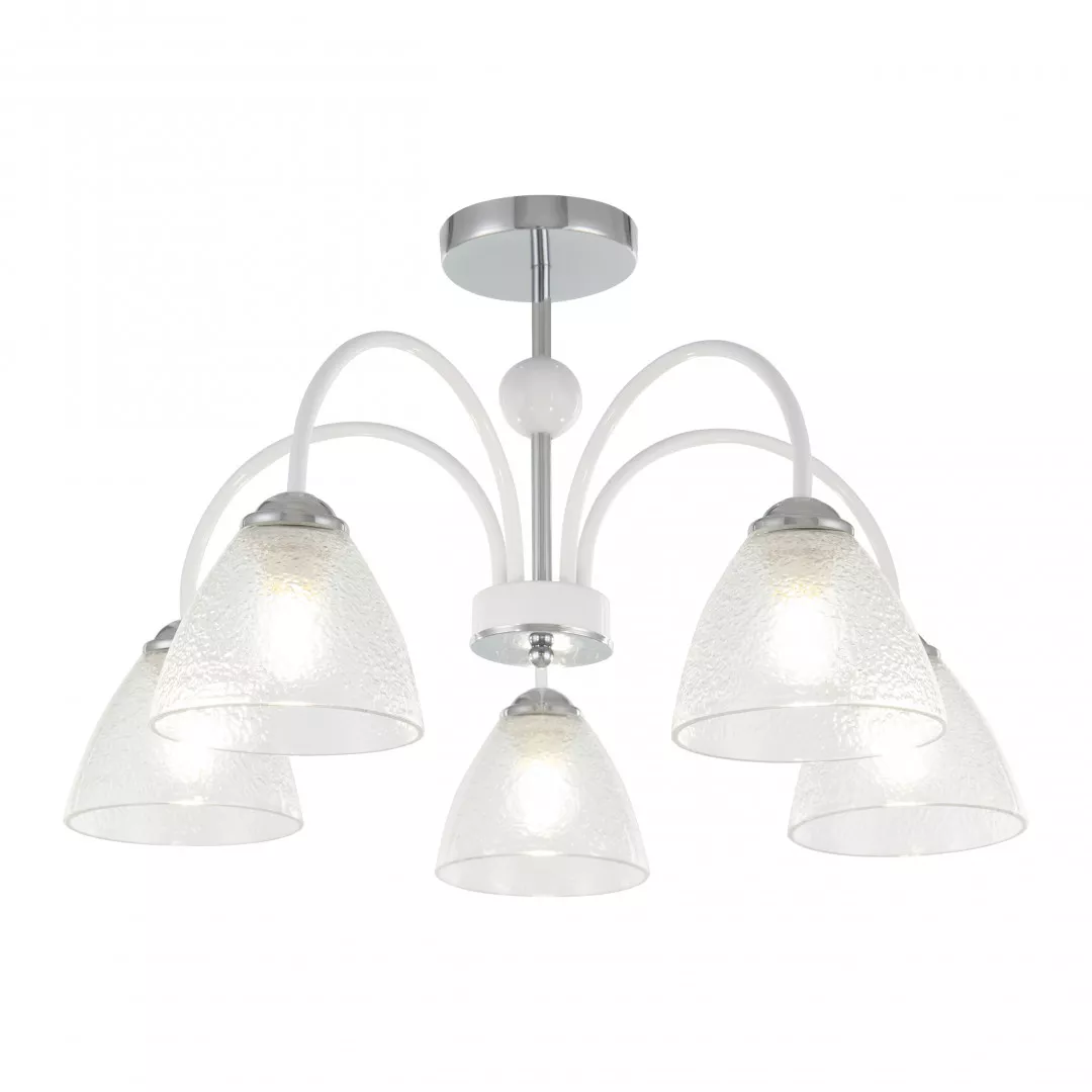 

Люстра на штанге Arte Milano Napoli 321410/5 CR+WH