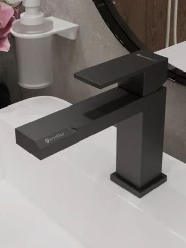 

Cмеситель для раковины Knotlor KN-20/GM, графит