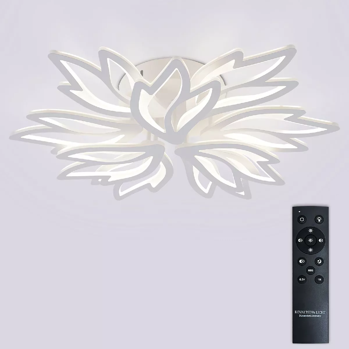 

Потолочная люстра Natali Kovaltseva Rif LED LAMPS 81118/7C