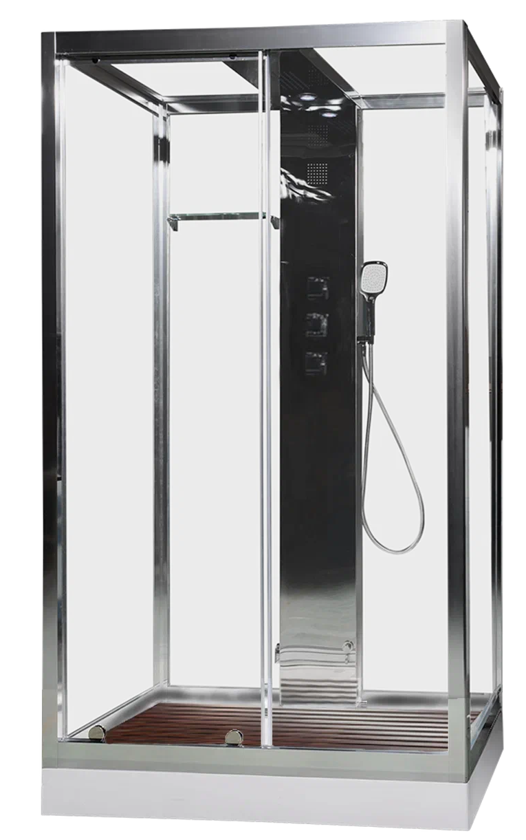 

Душевая кабина Lagard Logika 120x90 профиль хром стекло прозрачное