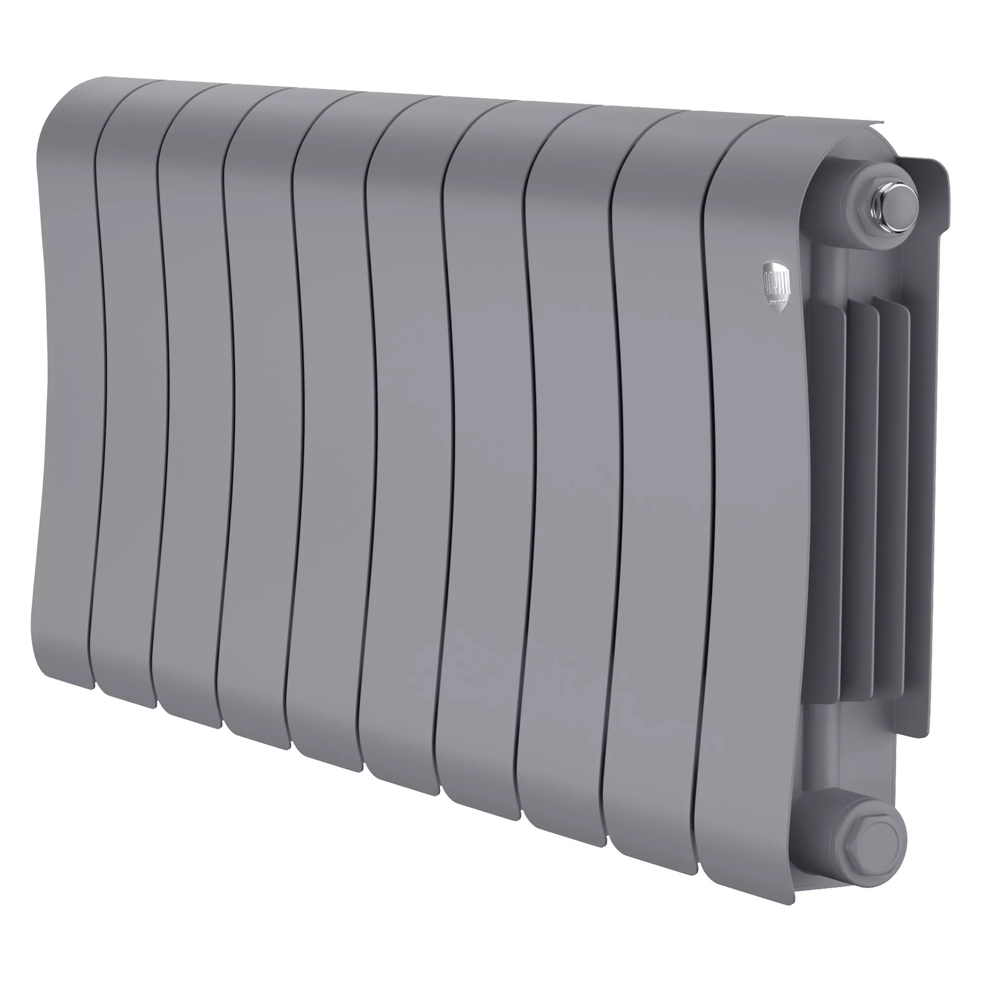 

Радиатор биметаллический Royal Thermo Infinity 300 Silver Satin - 10 секц.