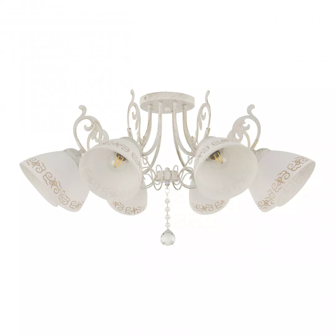 

Потолочная люстра Arte Milano 341900/8 WT+G