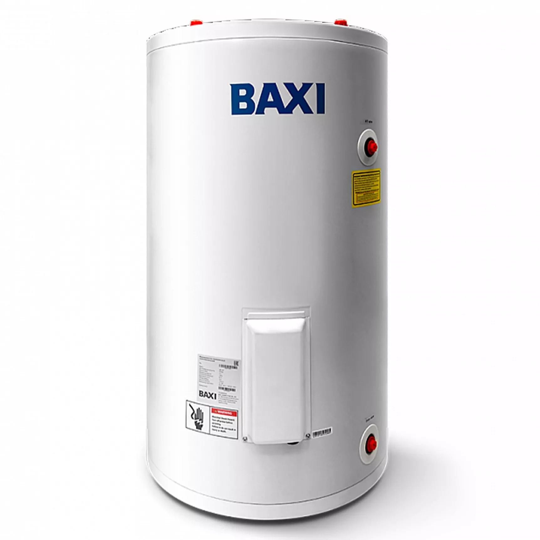 Бойлер косвенного нагрева BAXI UBC 150 напольный одиночный змеевик с верхним подключением 66100₽