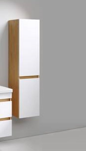 Пенал AQUANIKA BASE 35 AQB3530140RU88 (подвесной, 35*30*140, дуб золотой/белый), шт