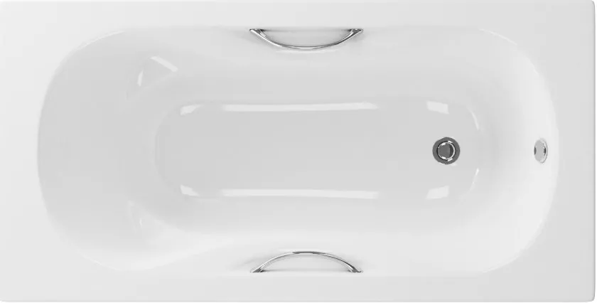 

Ванна чугунная OWL Bjorn 150x75 с ручками, Белый