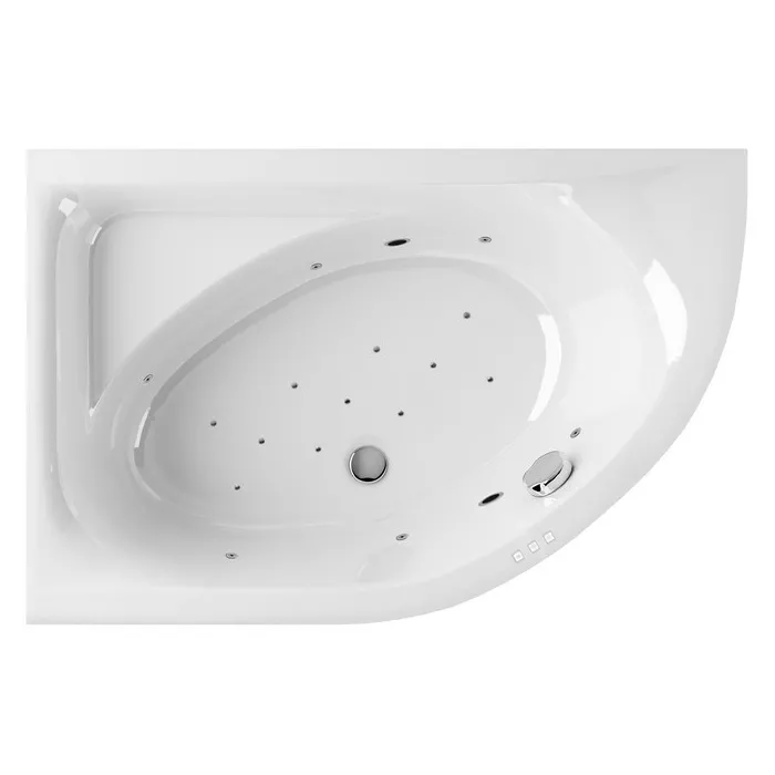 

Ванна акриловая Excellent Aquaria Relax 150x100 L с гидромассажем белый - хром