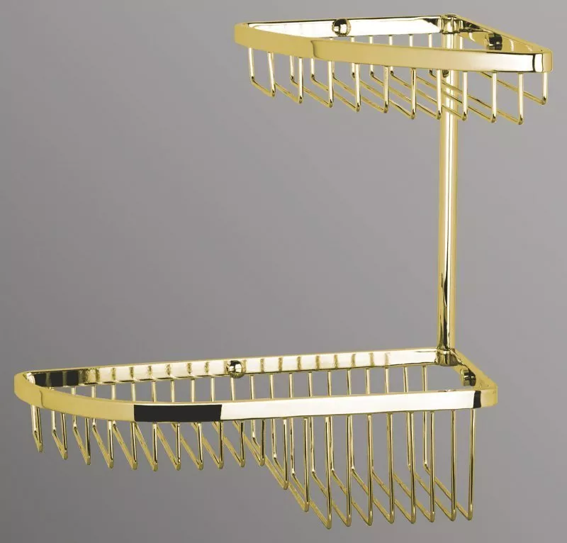 

Полка угловая Art&max 29 AM-G-2822-Do золотая