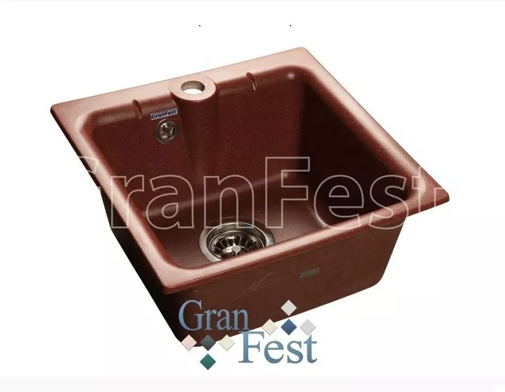 

Мойка из мрамора GRANFEST PRACTIC (P-420 кр.м)