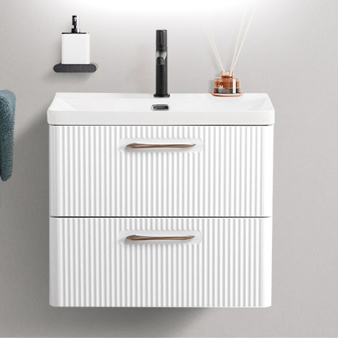 

Тумба с раковиной BelBagno Due 60 bianco lucido