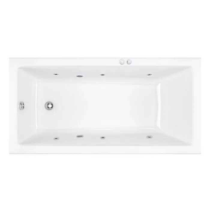 

Ванна акриловая Excellent Wave Soft 160x80 с гидромассажем белый - хром