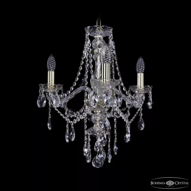 

Подвесная люстра Bohemia Ivele Crystal 1415/3/165 G